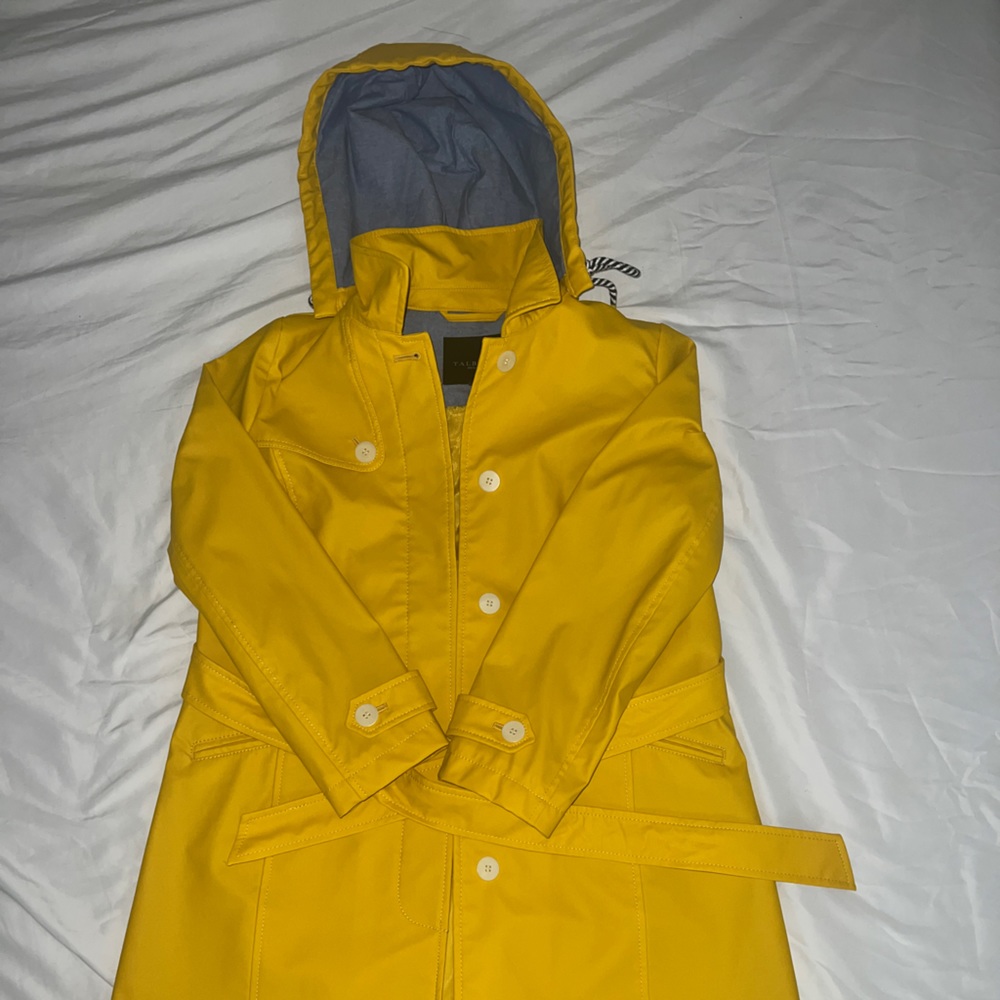 Talbots Yellow Raincoat